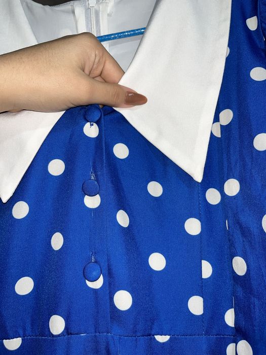 Платье,синего цвета