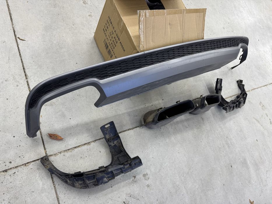 Дифузьор за Audi A6 C7 S Line facelift