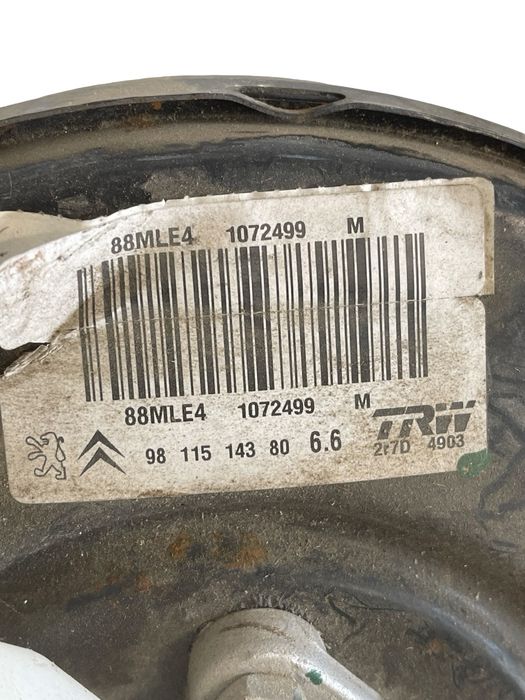 Tulumba Frana Peugeot 208 Box Cr_ 2012 -> 1.2 Vti 9811514380