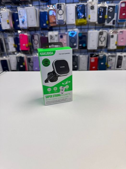 Suport Auto Kakusiga, fixare dubla, montaj Ventilatie,Negru