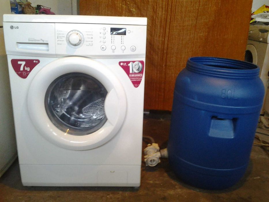 Masina spălat cu BUTOI