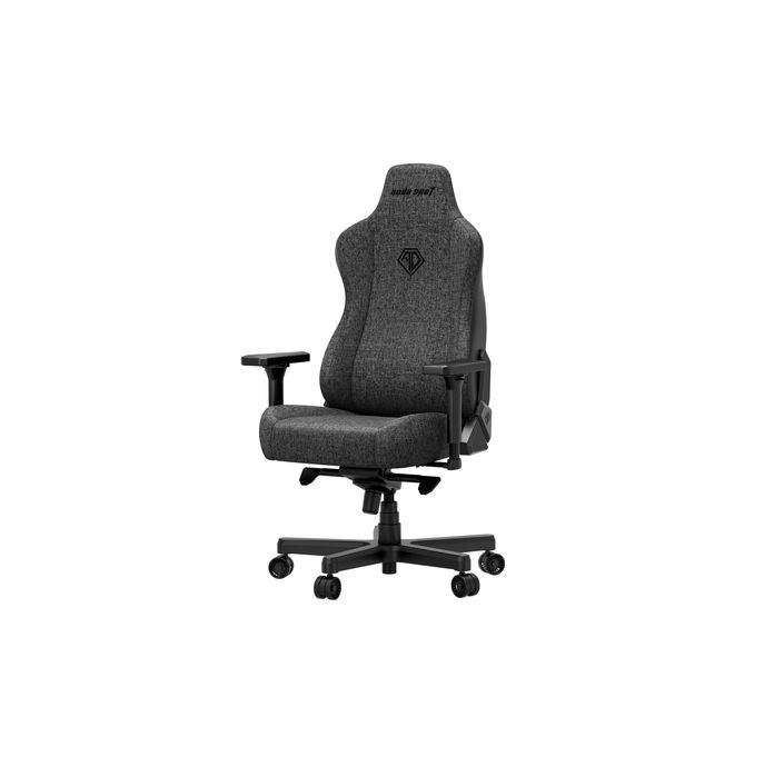 } Кресло AndaSeat Kaiser 3E XL льняная ткань серое