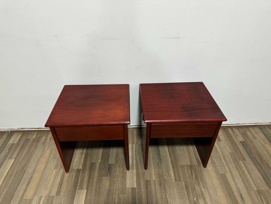 20 buc Noptiera pentru dormitor cu sertar; Mic dulap din MDF