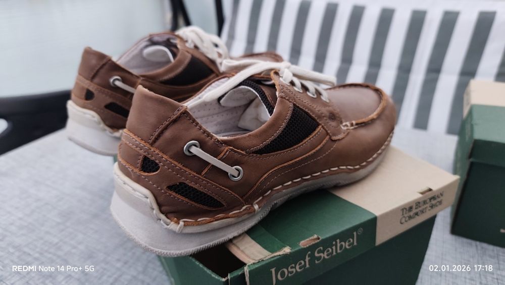 Мъжки обувки от естествена кожа