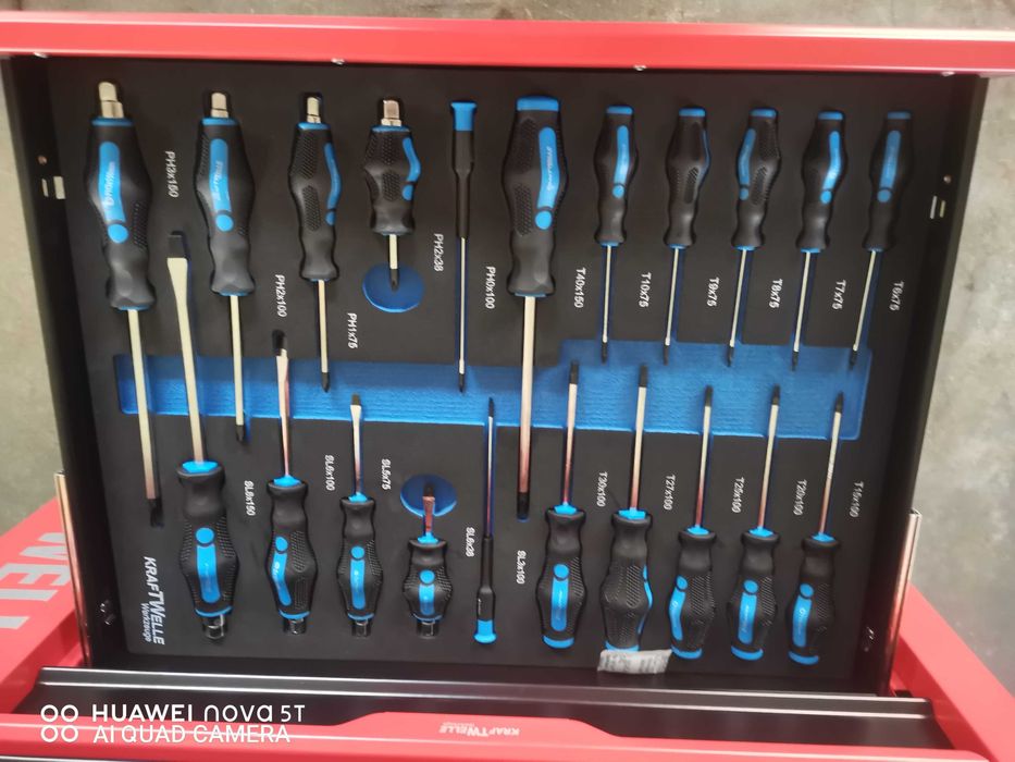 Dulap scule profesionale NOU  7 sertare KRAFTWELLE 05