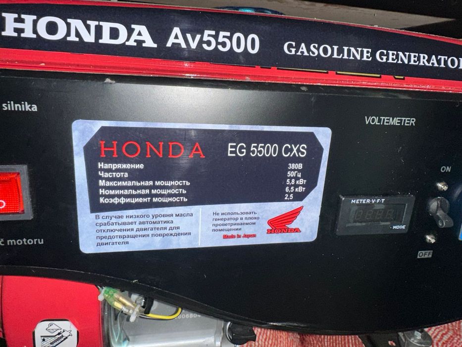 Генератор Хонда Av5500