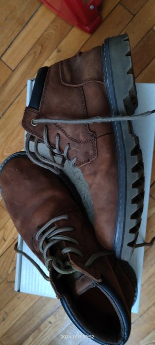 Ботинки кожаные для мальчика