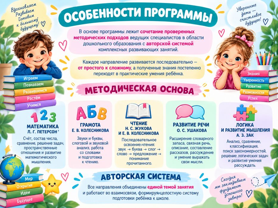 Программа Подготовка к школе 5-6 л.