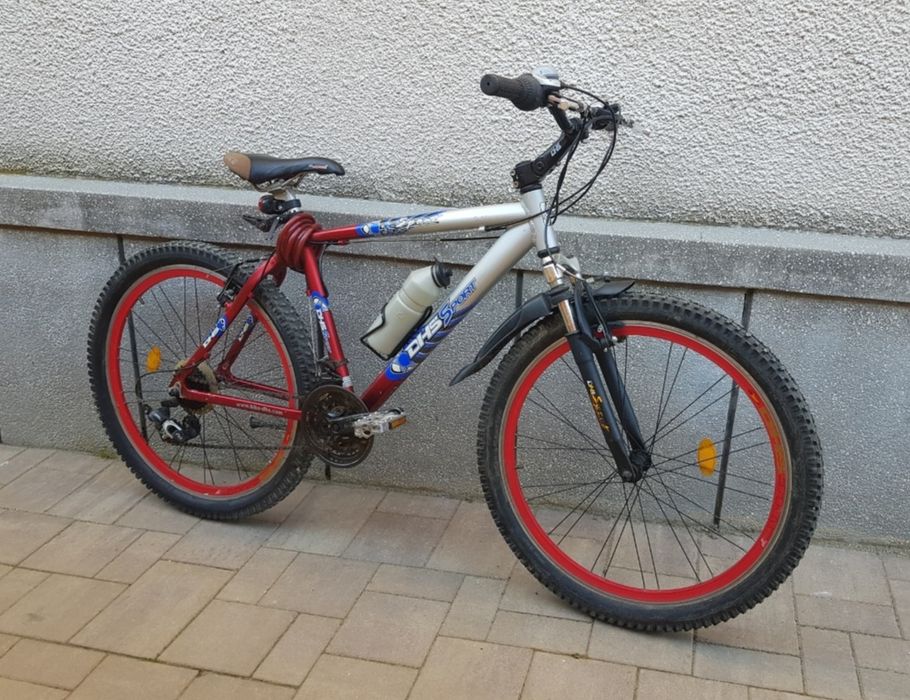Bicicleta MTB DHS 2605C - roți groase de 26 Inch (26 × 2,30), cadru aluminiu