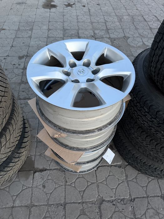 Диски R18 на Прадо 120 резина на Prado150 колеса на gx470