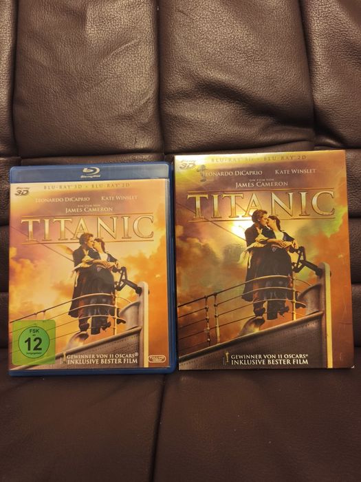 Titanic 3d + 2d blu-ray