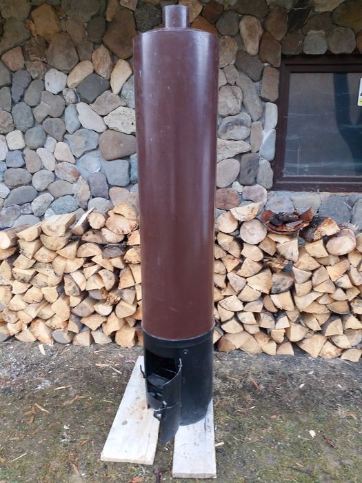 Boiler apă lemne 100 litri