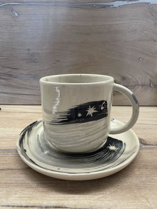 Набор кружки и тарелки