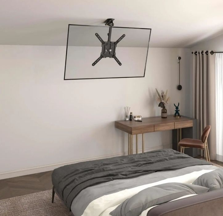 ТВ стойка за монтаж на таван – сгъваема, въртяща накланяща от 23 - 43"