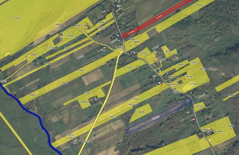 OPORTUNITATE 3Ha terenuri Bunghi constructie