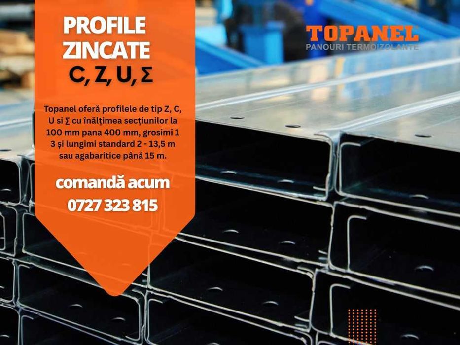 Panouri Sandwich | Profile Zincate | Accesorii – Iași – Bacău - Vaslui