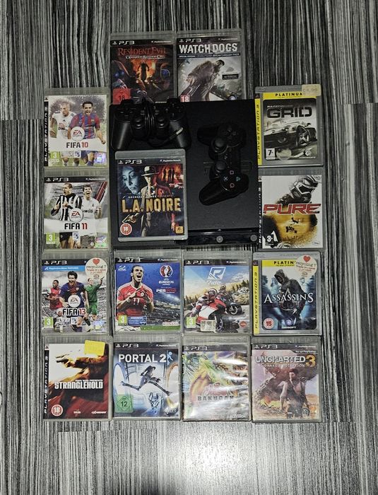 Consola Sony ps 3 +15 jocuri originale