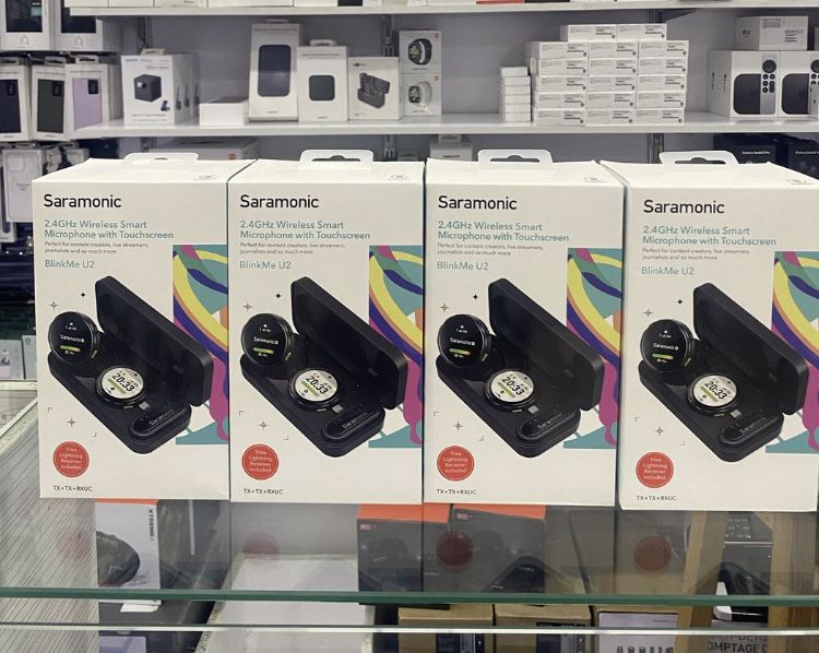 Saramonic blink me U2.Универсал петличный микрафон Lark M2