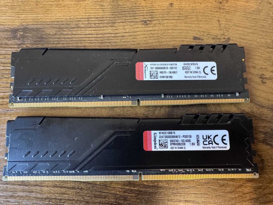 RAM Kingston/HyperX Fury 32GB DDR4 3200 CL16