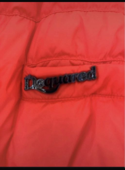 Dsquared originală geaca portocalie
