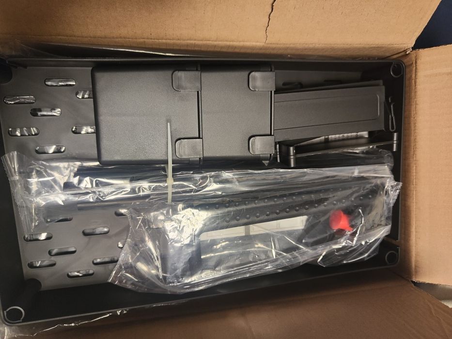 Cărucior utilitar pentru organizare, din plastic cu 3 nivele, ingust