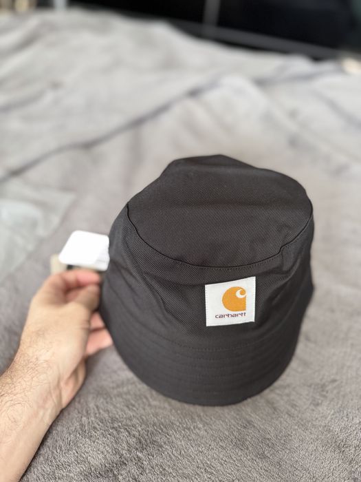Carhartt WIP leroy bucket hat palarie neagra unisex marime S-M noua