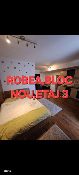 Vând garsoniera Mioveni-Robea, bloc nou
