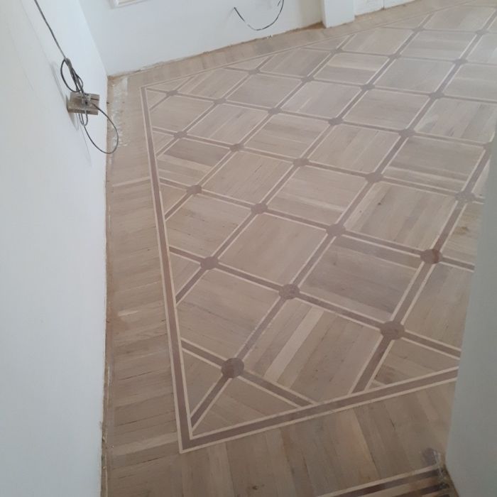 Шлифовка пол паркет