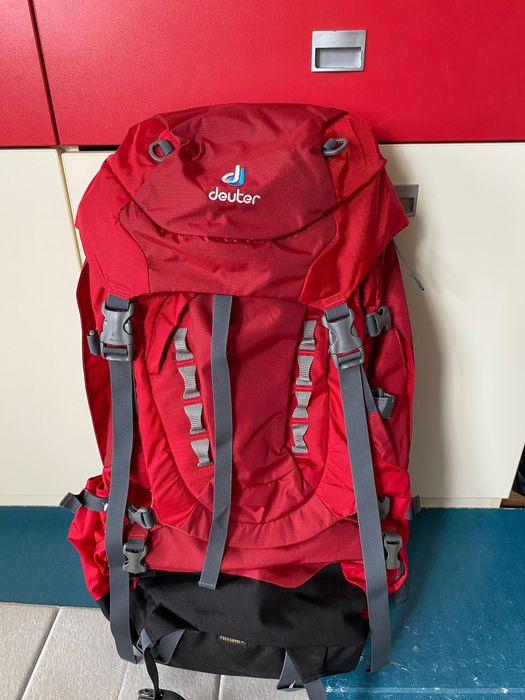 Backpack Deuter for hiking  deuter air contact professional 55 + 15 SL