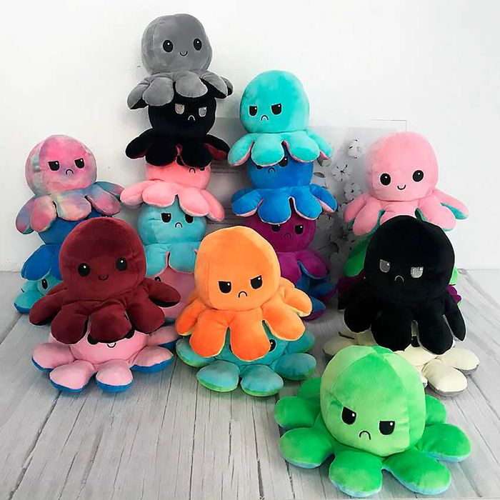 Игрушка осьминог перевертыш , на подарок