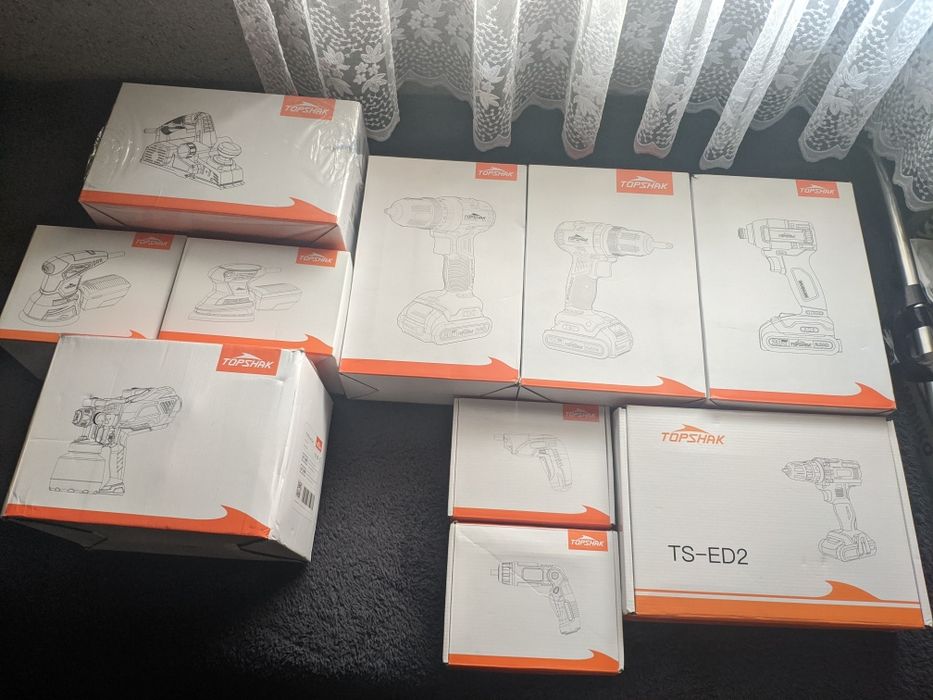 TOPSHAK TS-ED5 20V 13мм - Винтоверт с безчетков мотор