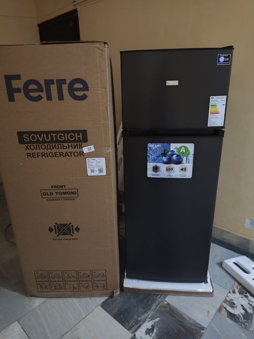 Ferre xolodilnik yangi upakovka. Hujjatlar joyida