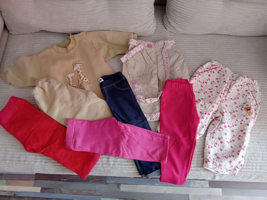 Детски дрешки за момиченца 9 - 12 месеца