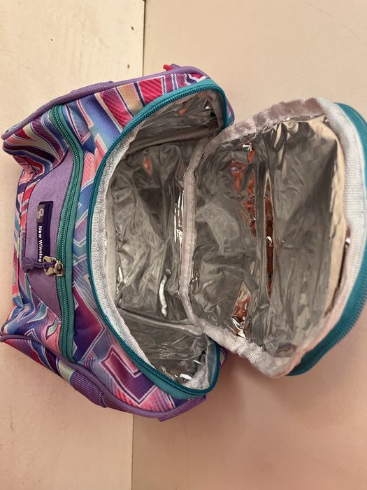 Ученическа раниц + чанта за храна / безплатна доставка/