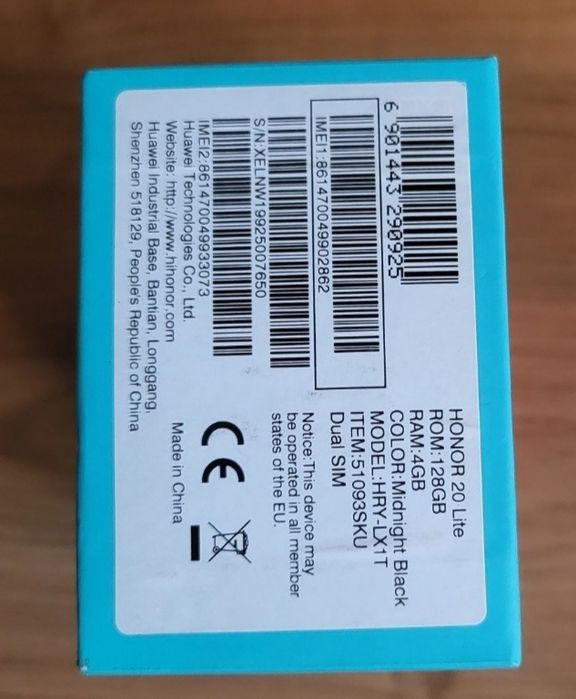 Honor 20 lite    .