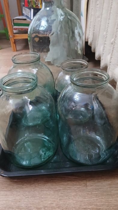 Продам стеклянные банки!