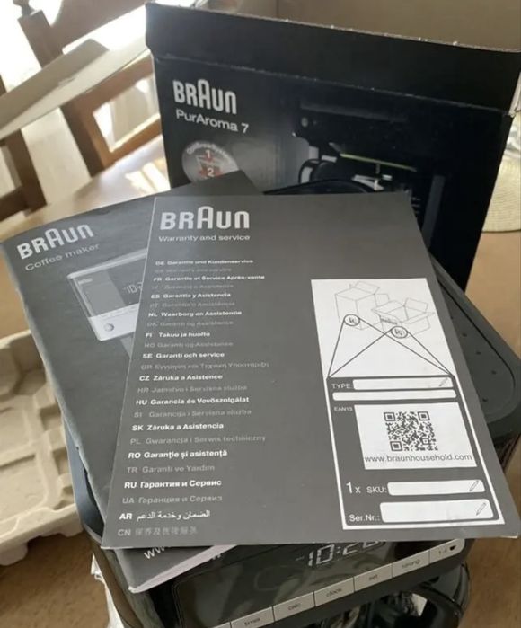 Продам кофеварку Braun!