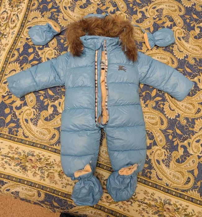 Детский  зимний  комбенезон