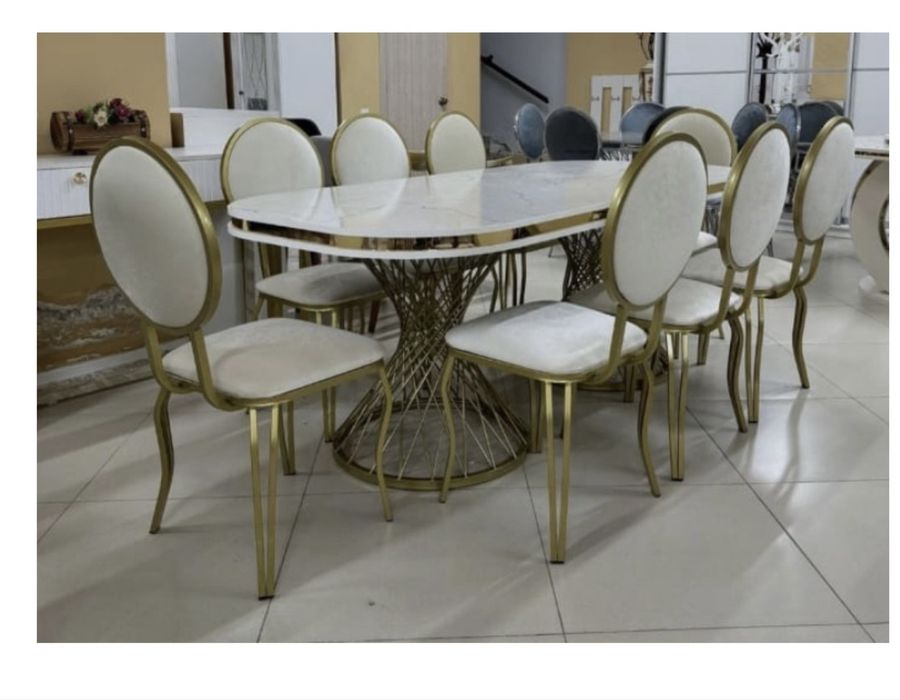 Кухонный стол стулья, 8 стулья