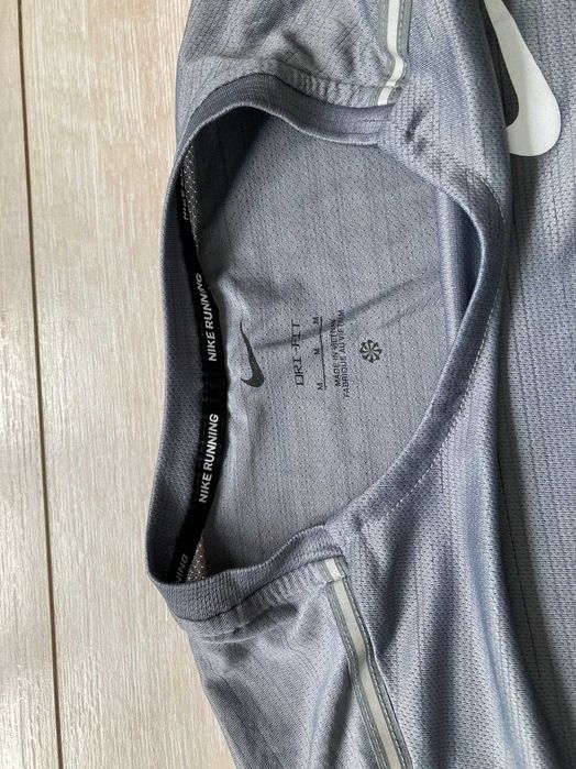 Найк Nike Running Dri Fit Miler мъжка спортна блуза фланела размер М