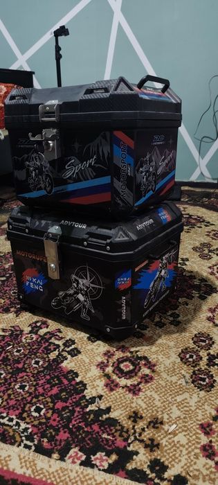 Гофра ящик для мотоцикла и скутера