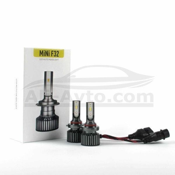 Лед крушки F32 MINI- НВ4 /9006 за фарове 12V - 2 бр.