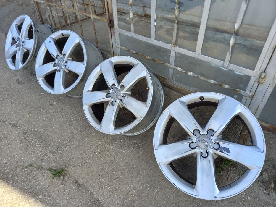 Vând jante R18 Audi originale, Vw sau Skoda prindere 5x112 butuc 66.6