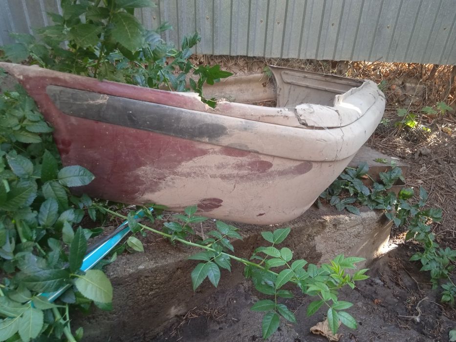 Задний бампер на Шкода фабиа