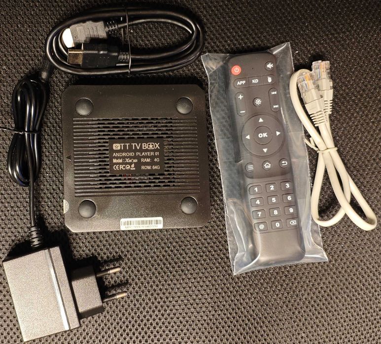 Продавам Android TV Box x96 x4 4GB RAM/64GB eMMC/8K с IP ТЕЛЕВИЗИЯ