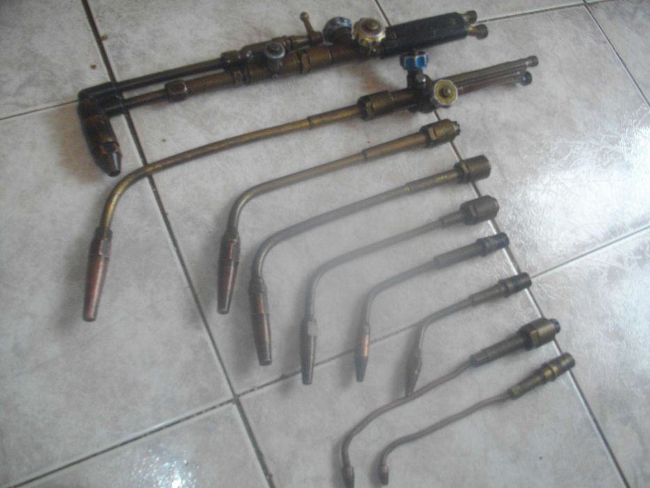 Резак За Оксижен 53см/43см Старо Качество Рамена Дюзи Горелки Различни