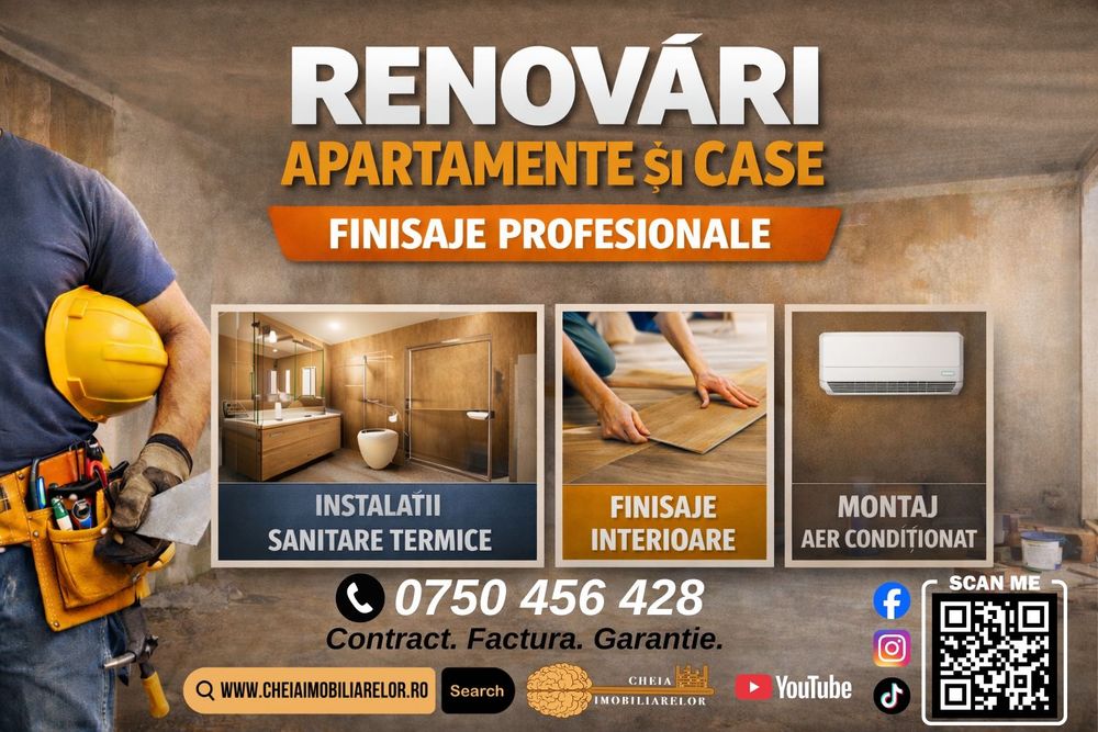 Renovari apartamente si case | Instalatii sanitare si termice