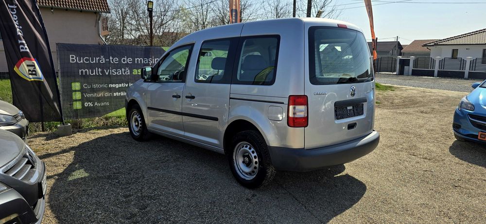 RATE&CASH avans 0 Vand Vw Caddy Life an 2008 motor 1900 cm3 diesel 55 kw ( 75 c,p motor simplu ) euro 4 clima