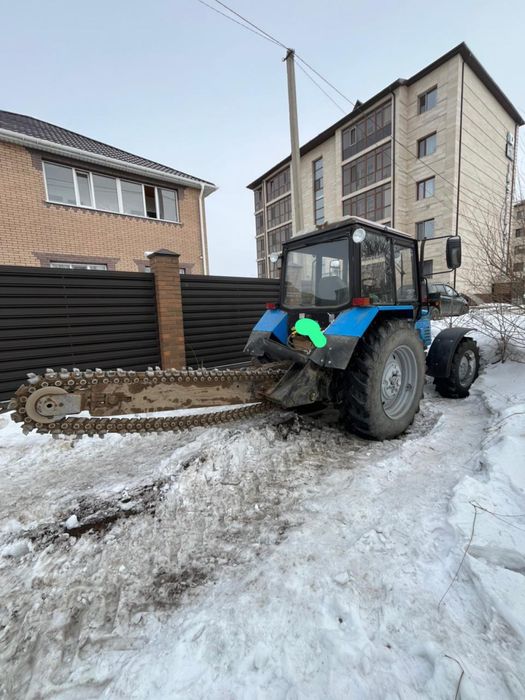 Бара , траншеекопатель.