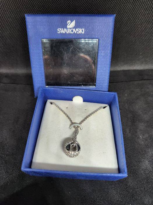 Колие Swarovski "Ball Pendant" с кристали